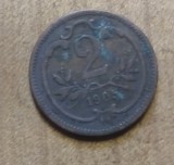 AUT AustroUngaria 2 heller 1905, Europa