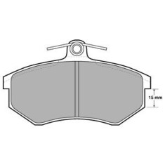 Set placute frana,frana disc AUDI A4 Allroad (8KH, B8) (2009 - 2016) KRIEGER 0950006290