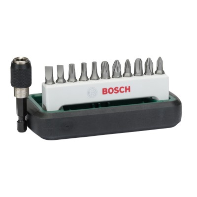 Bosch Set 12 capete de şurubelniţa standard, mixt (S, PH, PZ, T) ProAdvanced PowerfulTools foto