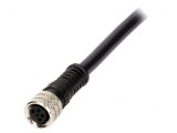 Conector M8 Mamă 4 PIN cu Cablu Nano-Change 3A, MOLEX