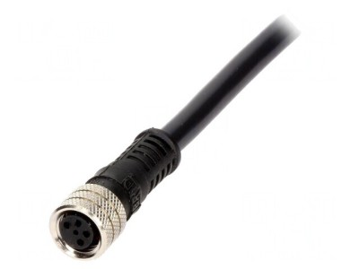 Conector M8 Mamă 4 PIN cu Cablu Nano-Change 3A foto