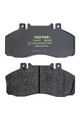 TEXTAR 2983506 set placute frana,frana disc foto