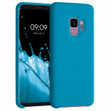 Husa pentru Samsung Galaxy S9, Silicon, Albastru, 44182.224, kwmobile, Carcasa