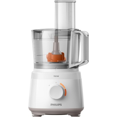 Robot de bucatarie Philips Daily Collection HR7310/00, 700 W, 2 viteze + Puls, bol 1.5 l, Alb foto