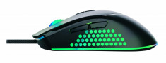 Mouse gaming Serioux Yden, senzor PMW3325, pana la 10.000 DPI cu software, switch HUANO, pana la 20 milioane de click-uri, 8 Butoane, Iluminare RGB, d foto