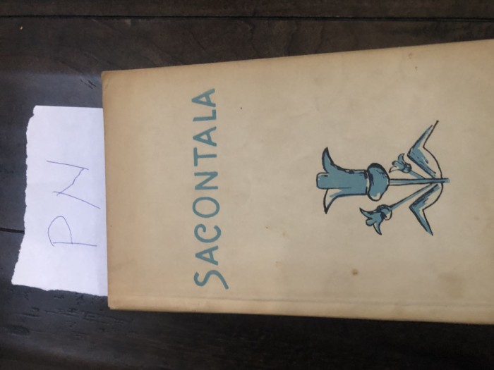 carte Sacontala - Pn+