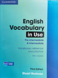 English Vocabulary In Use Pre-intermediate And Intermediate W - Sturat Redman ,561273