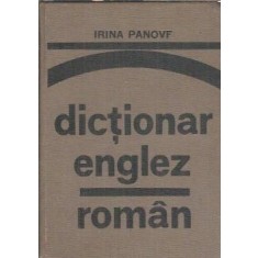 Dictionar Englez-Roman - Irina Panovf