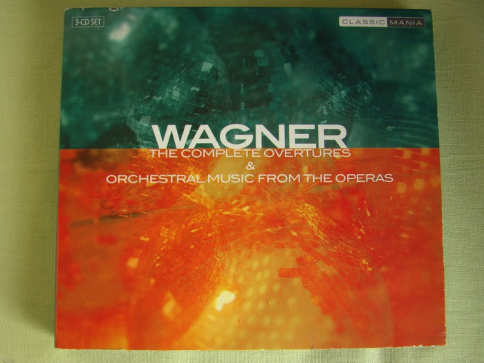 WAGNER - The Complete Overtures - 3 C D Originale ca NOI