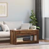 vidaXL Masă de cafea Lemn vechi 102 x 50 x 52.5 cm Lemn compozit