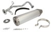 Toba Esapament Sport GY6 4T 50cc 139QMB Scuter Tuning Argintiu