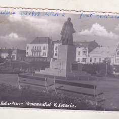 bnk cp Satu Mare - Monumentul V Lucaciu - uzata 1939