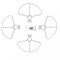 Rotor-schutz-set / abdeckungen passend pentru dji phantom 2,3 u.a. wei?, ,