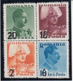 ROMANIA 1937 LP 122 INALTAREA IN GRAD A MARELUI VOIEVOD MIHAI MNH