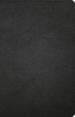 NASB Large Print Thinline Bible, Holman Handcrafted Collection, Black Premium Goatskin foto