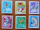 RO.-1964-&#039;&#039;CIRCUL&#039;&#039; SERIE 6V.&#039;&#039;-MNH-NESTAMP., Nestampilat