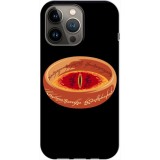 Husa compatibila cu Apple iPhone 13 Pro model The one ring, Silicon, TPU, Viceversa, Transparent, Carcasa