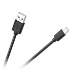 Cablu USB - lightning 1m negru Cabletech KPO3946