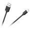 Cablu USB - lightning 1m negru Cabletech KPO3946