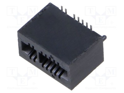 Conector margine PIN 16 1mm aurit SMT SAMTEC pentru PCB foto