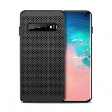 HUSA PLASTIC MESH ULTRA SLIM APPLE IPHONE XS MAX NEGRU foto