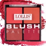 Paletă Farduri de Obraz 4 Culori 02, Lollis