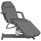 vidaXL Masă de masaj, gri, 180x62x(87-112) cm