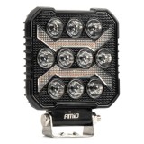 Proiector LED AWL68 AMiO 54W 6500K 10000lm 12V 24V 9-36V Spot 110x110x38 mm IP67 E9 ECER10 pentru off-road, constructii si agricultura