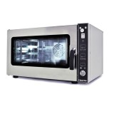 Cuptor Profesional Convectie Digital Electric 4 Tavi GN 1/1, Inox, 4.6kW, 920x680x540mm, Italia