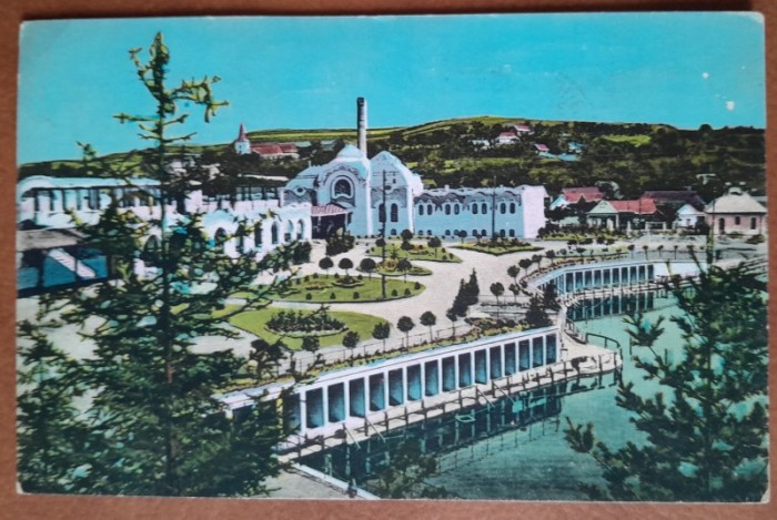 Carte postala, Baia Ocna, 1923