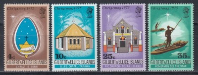 Gilbert &amp;amp; Ellice 1974 - Crăciun, MNH foto