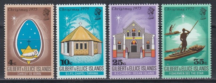 Gilbert &amp; Ellice 1974 - Crăciun, MNH