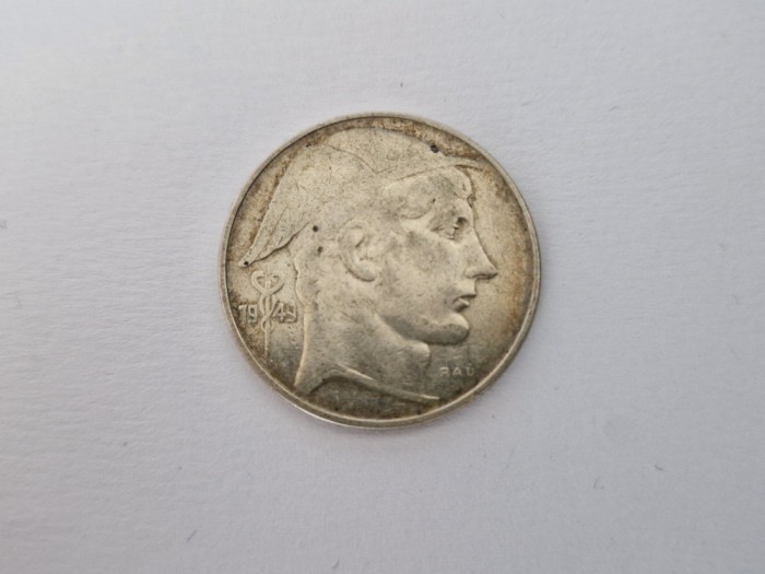 Belgia - 20 Franci 1949 -Argint 0.835.