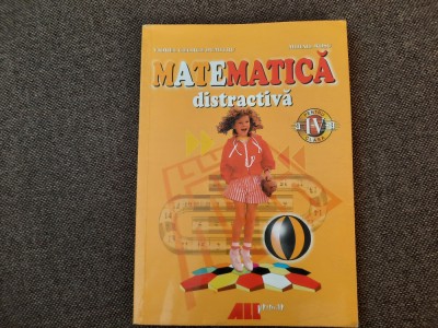 MIHAIL ROSU MATEMATICA DISTRACTIVA /DISCIPLINA OPTIONAL CLASA A IV A foto