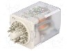 Releu electromagnetic, 24V DC, 20A, 3PDT, serie R15, RELPOL - R15-2013-23-1024-WTL