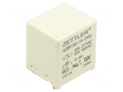 Releu Electromagnetic de Putere SPST-NO 24VDC 90A foto