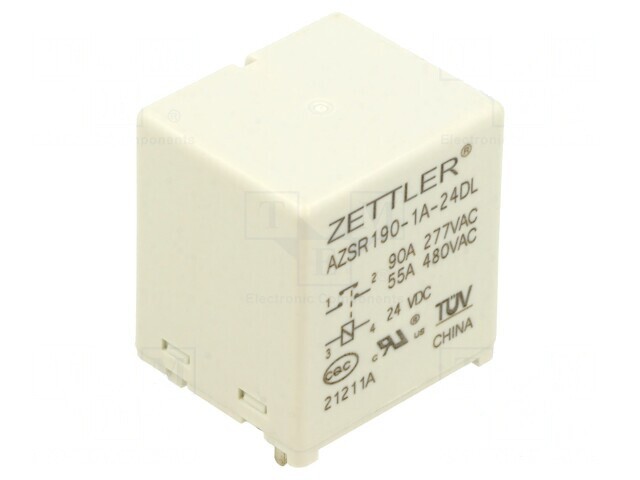Releu Electromagnetic de Putere SPST-NO 24VDC 90A