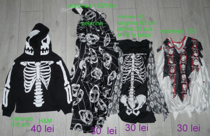 Costum,bluza,Halloween,carnaval,serbare copii,costumatie,pret pe bucata