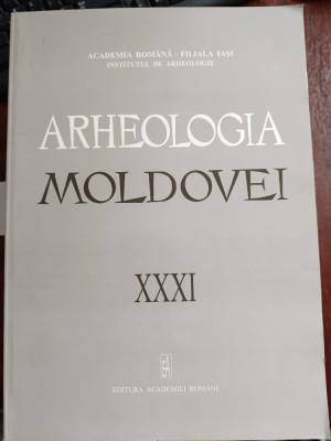 Arheologia Moldovei XXXI - 2009 foto