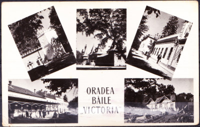 AMS - ILUSTRATA 966 ORADEA - BAILE VICTORIA, 1960, CIRCULATA foto