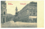 4418 - BRASOV, Market, Romania - old postcard - used - 1906, Circulata, Printata