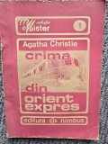 Crima din Orient Expres &ndash; Agatha Christie, Editura Nimbus, 214 pag, stare buna