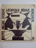 JERTFE NEGRE , POEME , HOSTIES NOIRES , POEMES de LEOPOLD SEDAR SENGHOR , 1976 Gravuri de Dan Erceanu