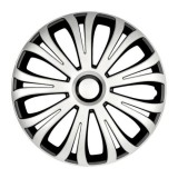 Set capace roti pe 16, negru si argintiu, Automax