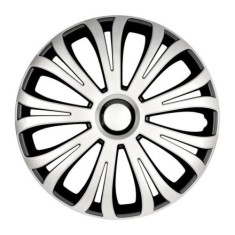 Set capace roti pe 16, negru si argintiu AutoDrive ProParts