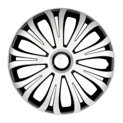 Set capace roti pe 16, negru si argintiu AutoDrive ProParts foto