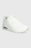 Skechers sneakers UNO culoarea alb