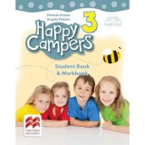 Happy Campers 3. Student&rsquo;s Book and Workbook. Clasa a III-a - Patricia Acosta