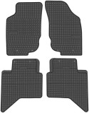 Covorase Cauciuc Interior Premium Frogum Toyota Hilux 2005-2015, dedicate, fixare podea, protectie mocheta, antiderapante