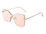 Ochelari de soare ALDO aurii, ROMASHIN 101, din metal